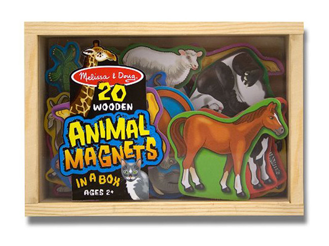 Melissa & Doug 20 Animal Magnets in a Box