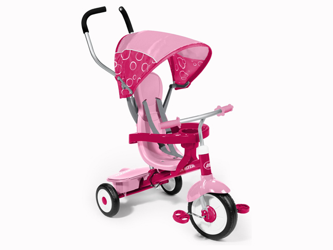 Radio Flyer 4-in-1 Trike, Pink