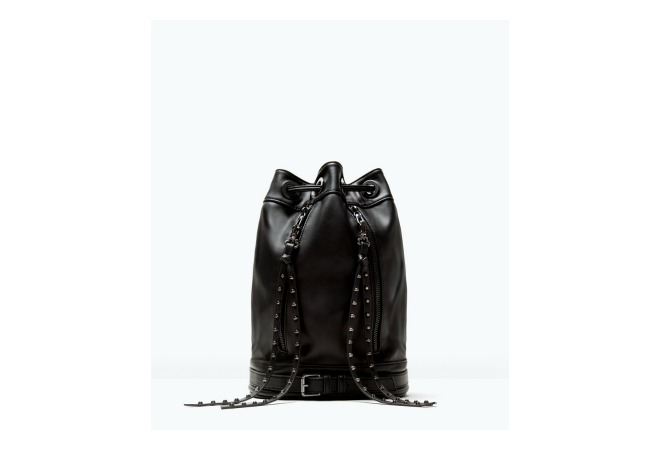 Zipped Bucket Bag