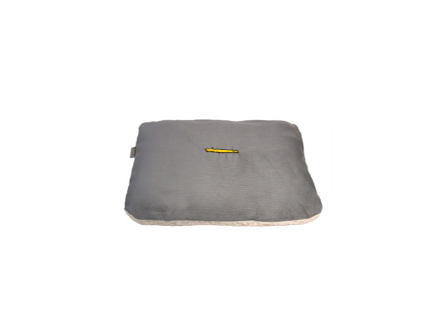 George SF Smoky Blue Corduroy & Sherpa Pet Bed