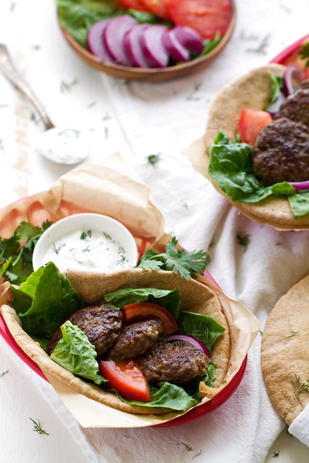  20-Minute Greek Gyros with Tzatziki Sauce