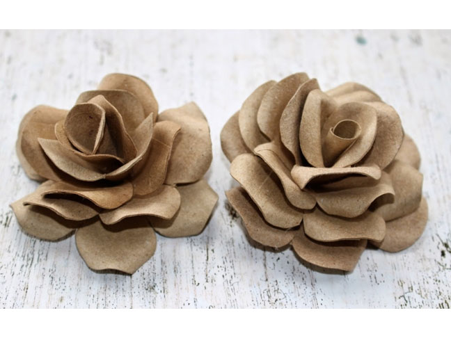 Toilet Paper Roll Roses