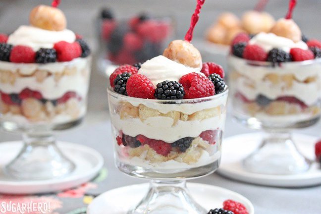 Individual Doughnut Trifles