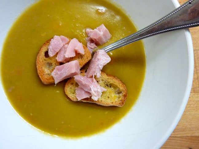 Split Pea Soup with Ham