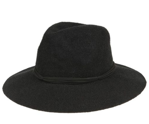 Woven Fedora Hat