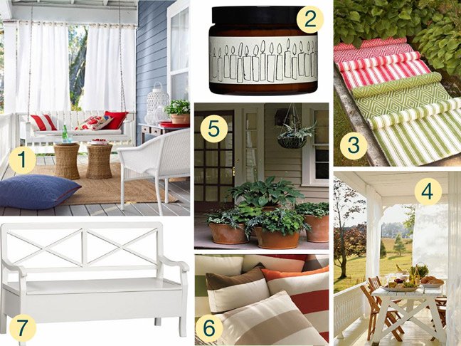 Porch decorating Ideas