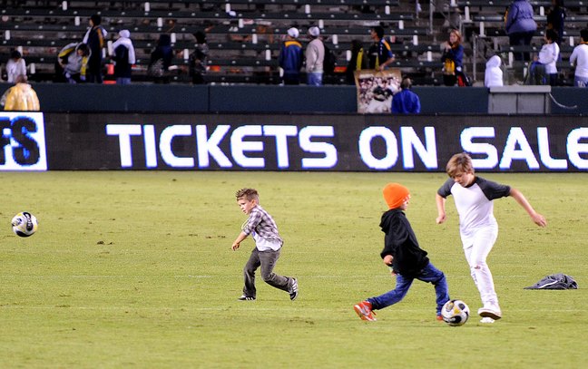 Cruz Beckham, Romeo Beckham, Brooklyn Beckham